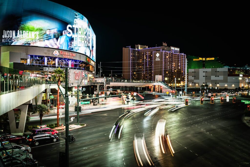 Las Vegas Strip at night