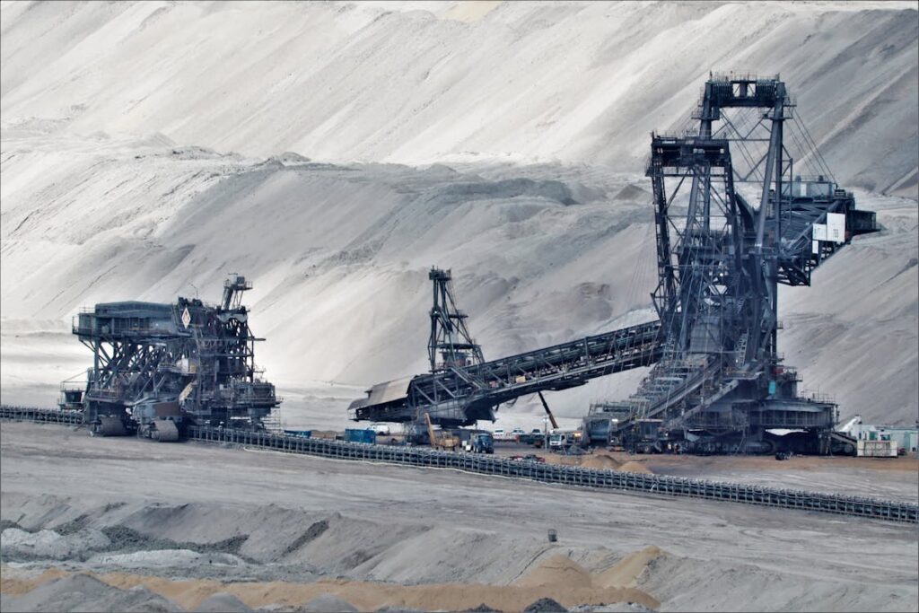 Mining industrial heavy equipment