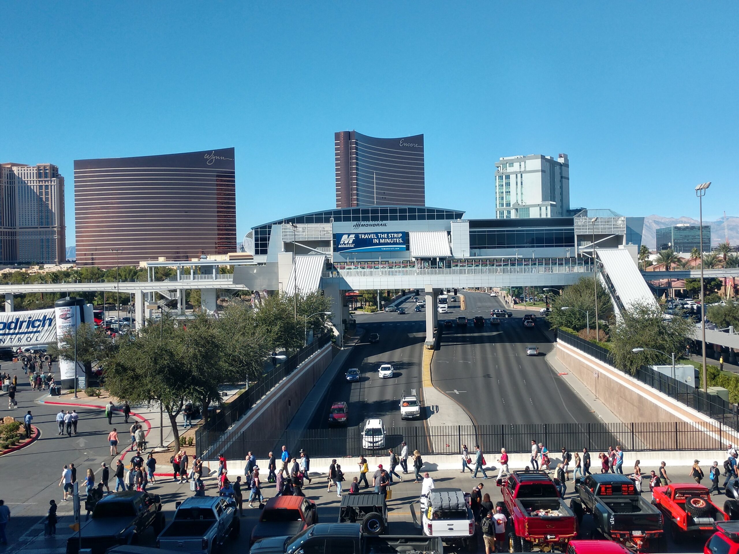 Las Vegas Monorail station at Las Vegas Convention Center