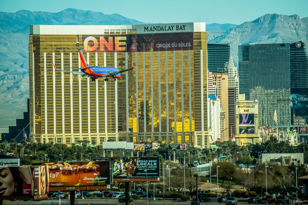 Mandalay Bay Convention Center on the south Las Vegas Strip, venue for Google Cloud Next 2027