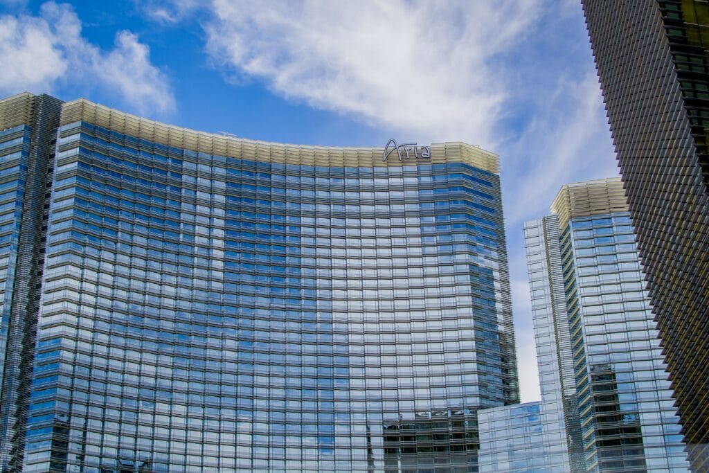 ARIA Resort & Casino tower at CityCenter Las Vegas, venue for Rare Evo 2026